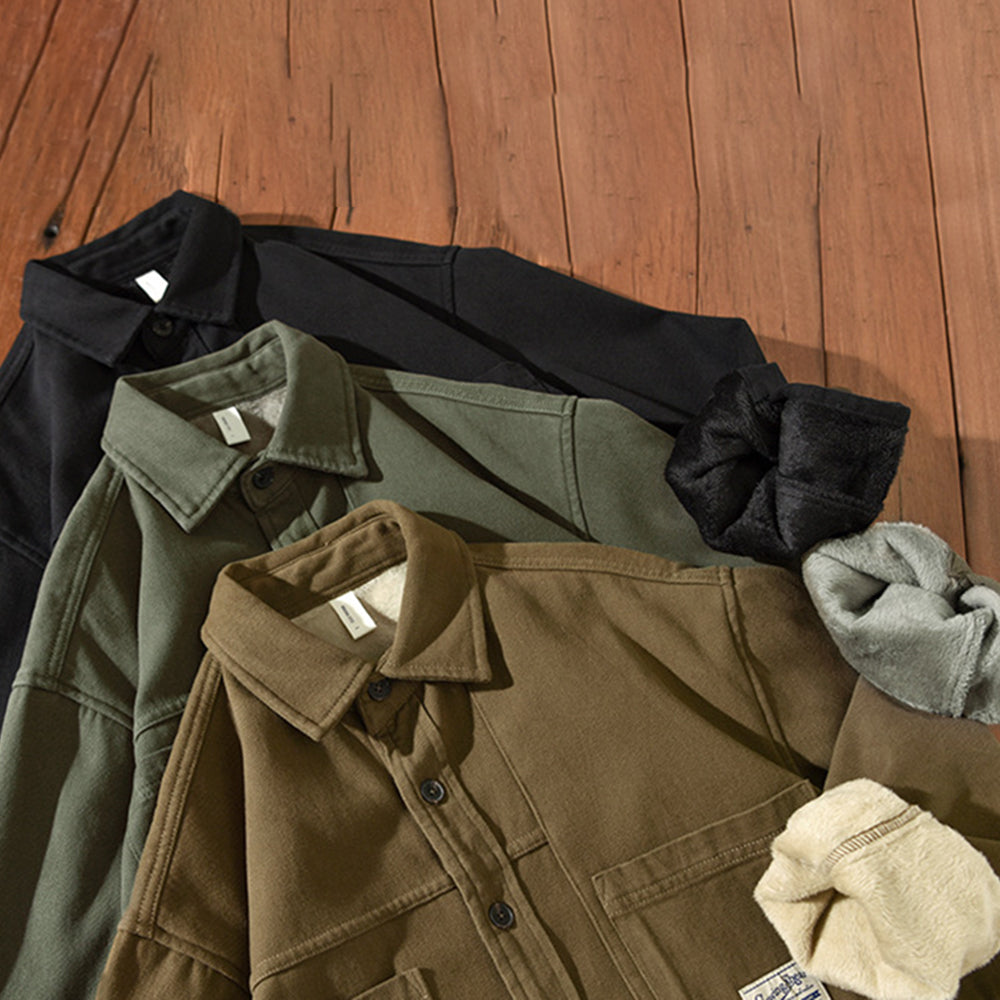 DELACROIX | CHEMISE CARGO EN POLAIRE POUR HOMME