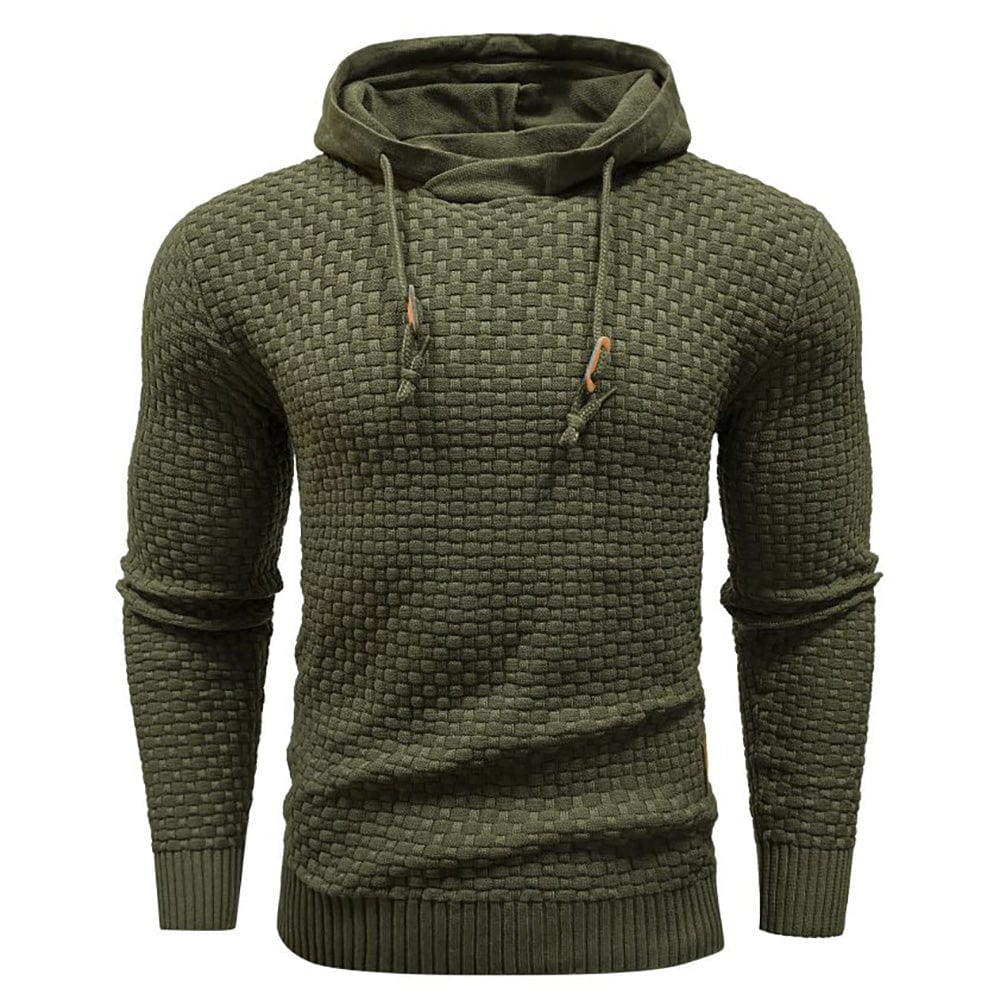 DELACROIX | SWEAT À CAPUCHE CLASSIQUE EN LAINE POUR HOMME