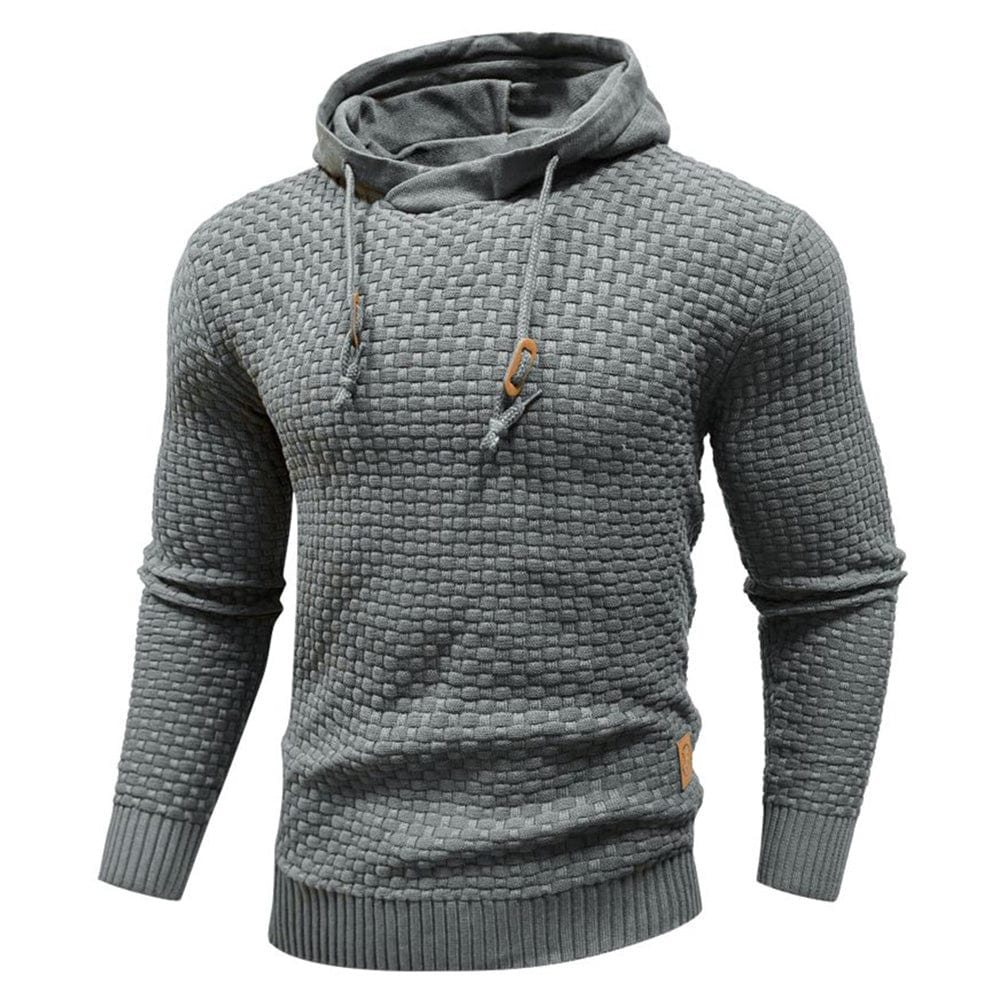 DELACROIX | SWEAT À CAPUCHE CLASSIQUE EN LAINE POUR HOMME