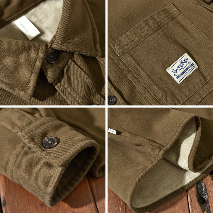 DELACROIX | CHEMISE CARGO EN POLAIRE POUR HOMME