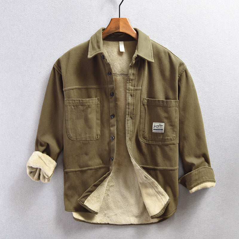 DELACROIX | CHEMISE CARGO EN POLAIRE POUR HOMME