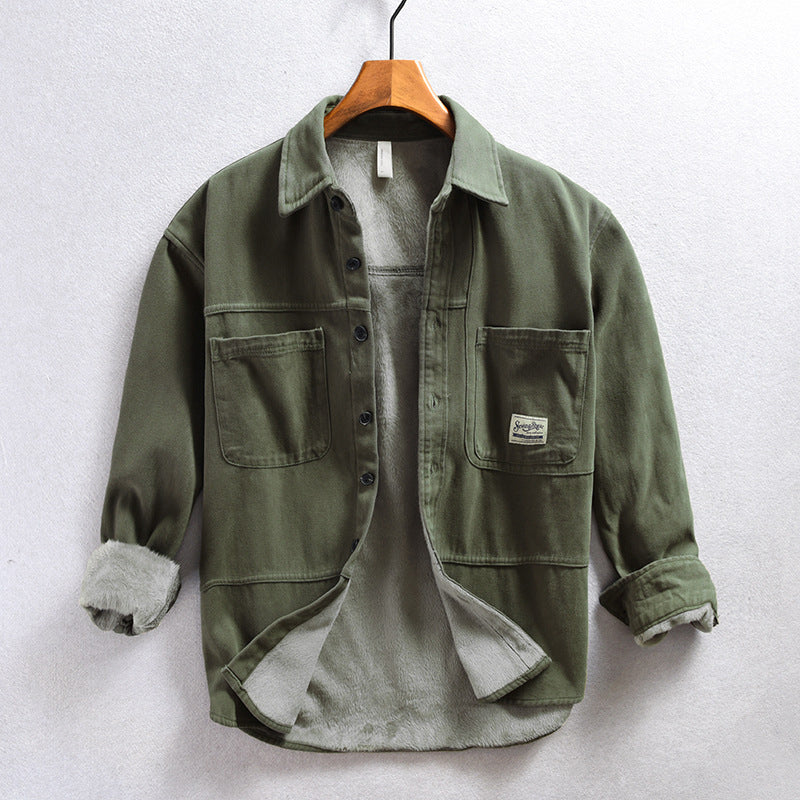 DELACROIX | CHEMISE CARGO EN POLAIRE POUR HOMME