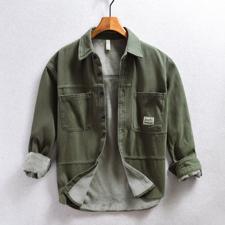DELACROIX | CHEMISE CARGO EN POLAIRE POUR HOMME