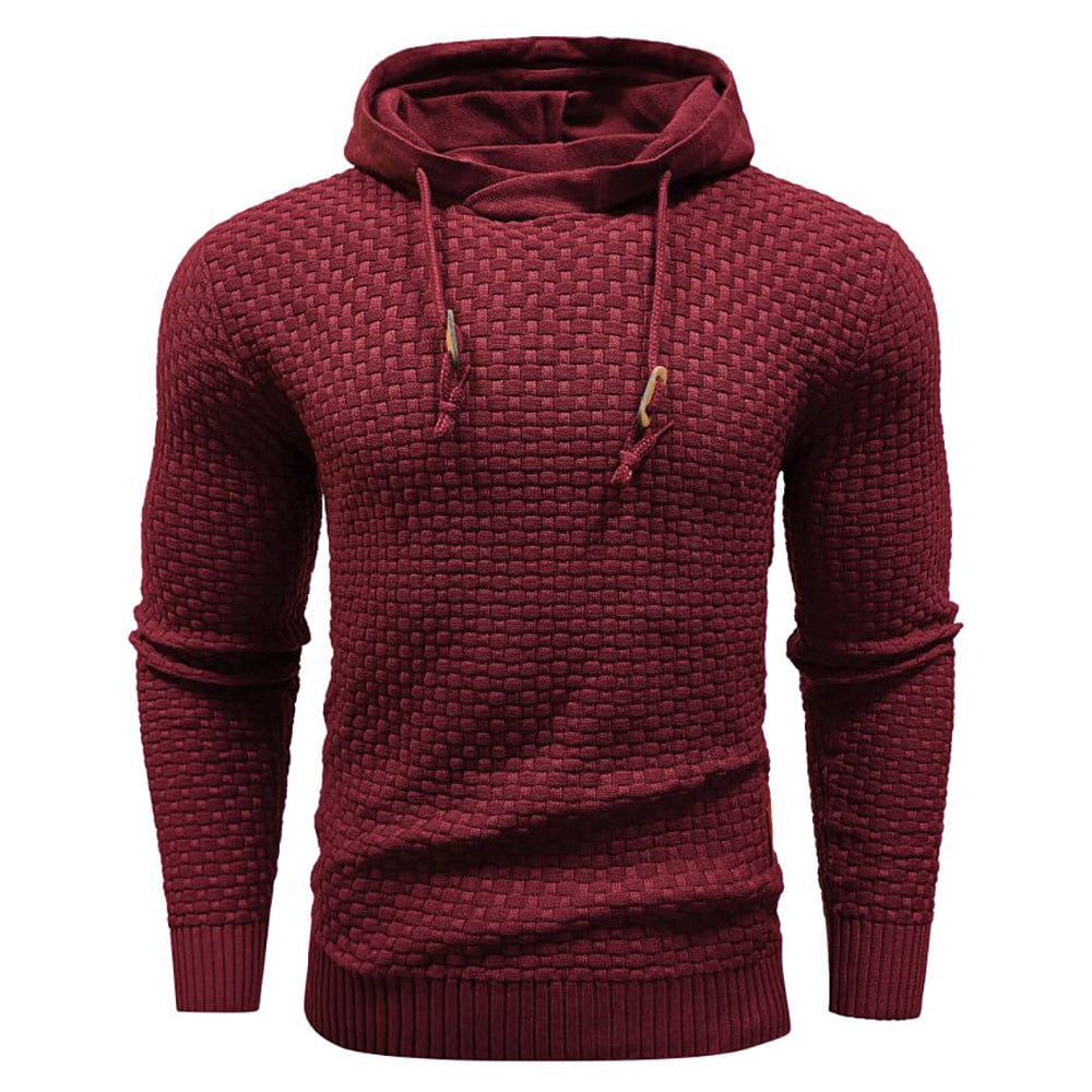 DELACROIX | SWEAT À CAPUCHE CLASSIQUE EN LAINE POUR HOMME