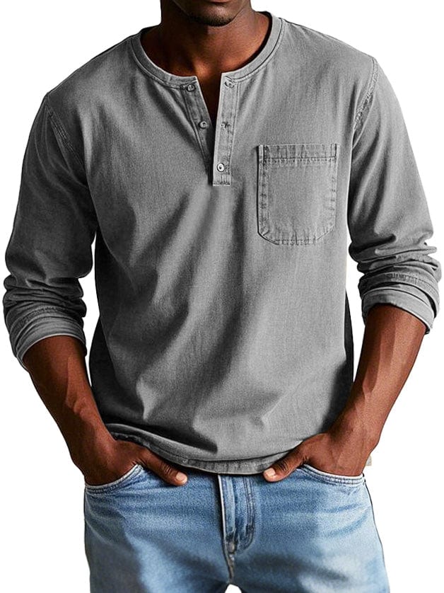 DELACROIX | Chemise homme vintage (1+1 GRATUIT)