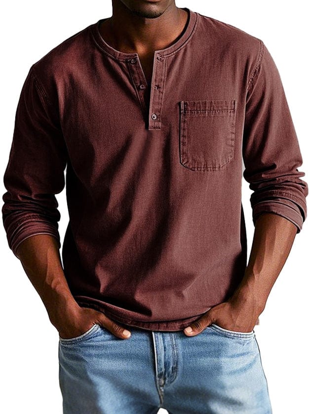 DELACROIX | Chemise homme vintage (1+1 GRATUIT)