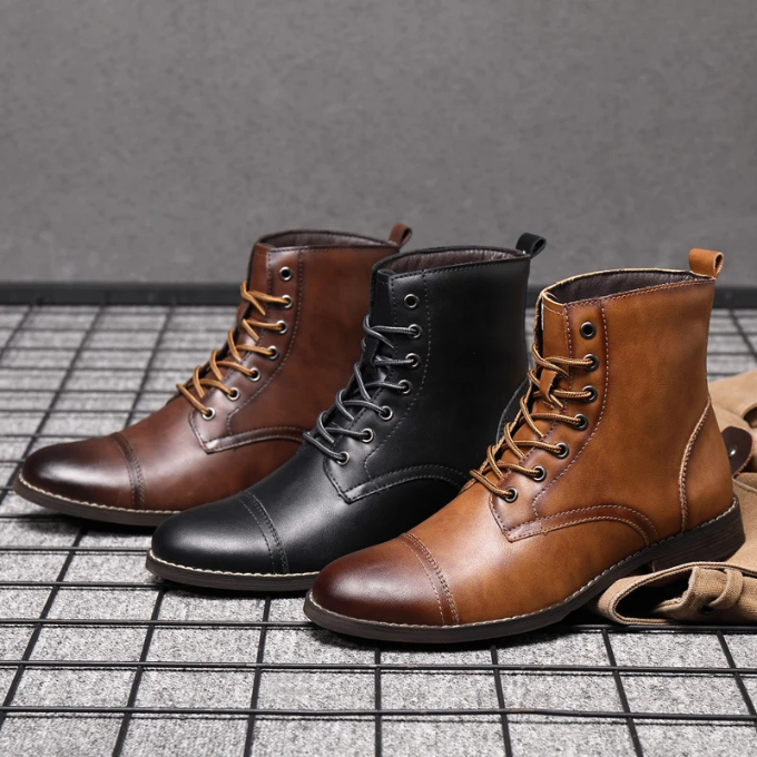 DELACROIX | BOTTES DE VILLE BRUNIES POUR HOMME
