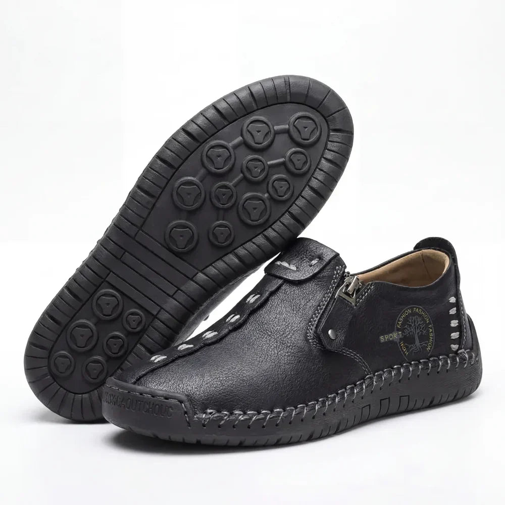 DELACROIX | Mocassins Orthopédiques Confort Zippés Élise