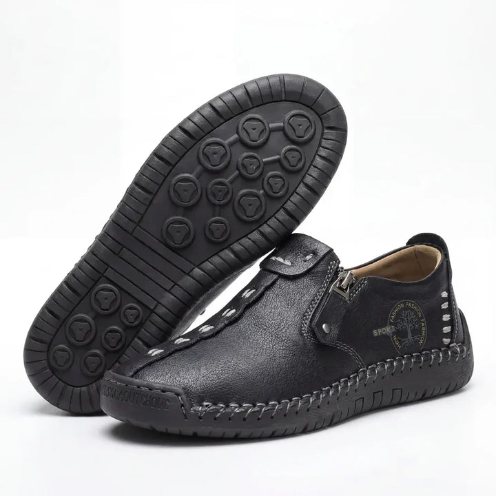 DELACROIX | Mocassins Orthopédiques Confort Zippés Élise