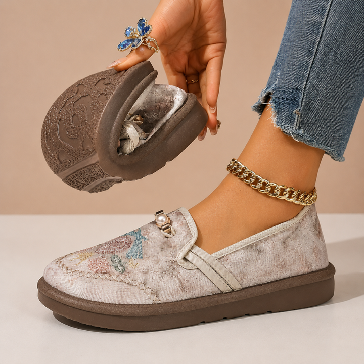 DELACROIX | Mocassins Brodés Confort Michèle