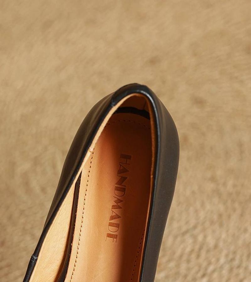 DELACROIX | Escarpins Pointus en Cuir Charlotte