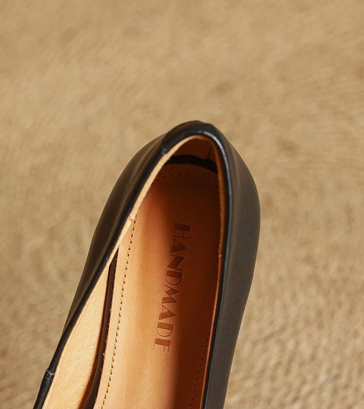 DELACROIX | Escarpins Pointus en Cuir Charlotte