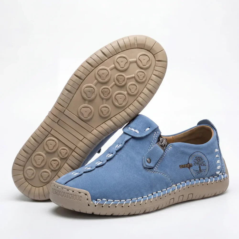 DELACROIX | Mocassins Orthopédiques Confort Zippés Élise