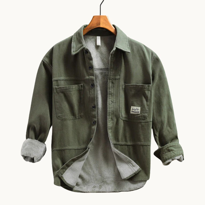 DELACROIX | CHEMISE CARGO EN POLAIRE POUR HOMME