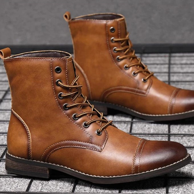 DELACROIX | BOTTES DE VILLE BRUNIES POUR HOMME