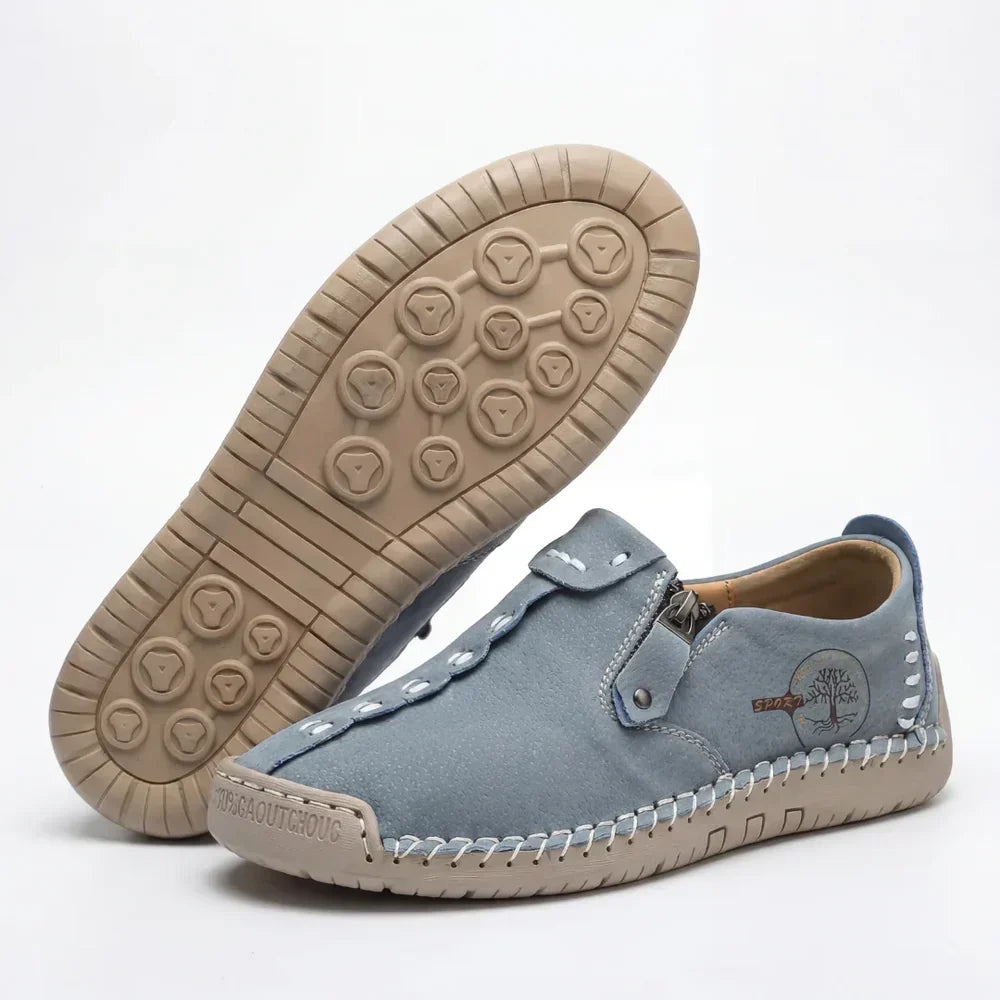 DELACROIX | Mocassins Orthopédiques Confort Zippés Élise