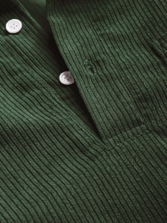 DELACROIX | CHEMISE MANCHES LONGUES DEMI-BOUTONS POUR HOMME