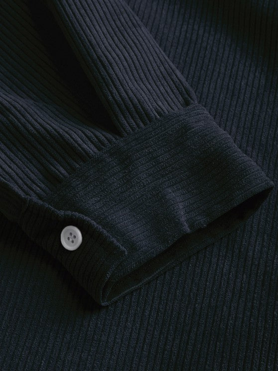DELACROIX | CHEMISE MANCHES LONGUES DEMI-BOUTONS POUR HOMME