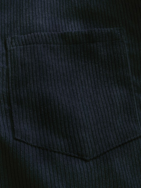 DELACROIX | CHEMISE MANCHES LONGUES DEMI-BOUTONS POUR HOMME
