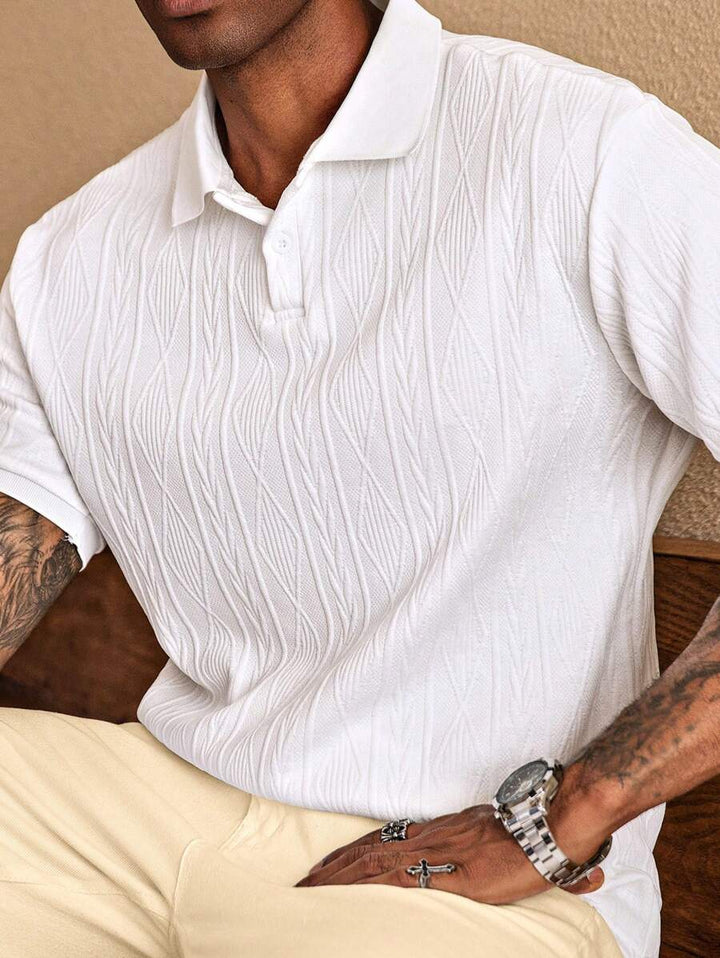 DELACROIX | POLO CASUAL ÉTÉ AVEC BOUTONS
