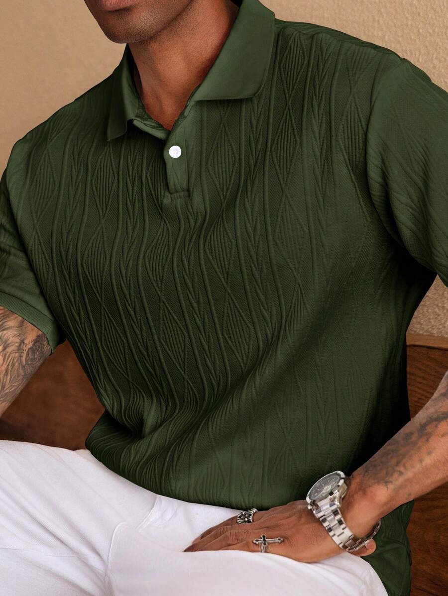 DELACROIX | POLO CASUAL ÉTÉ AVEC BOUTONS