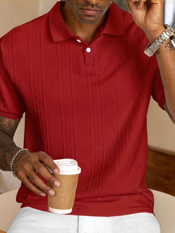 DELACROIX | POLO CASUAL ÉTÉ AVEC BOUTONS