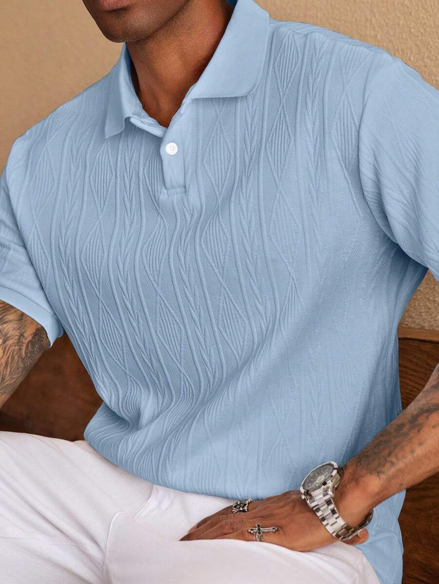 DELACROIX | POLO CASUAL ÉTÉ AVEC BOUTONS