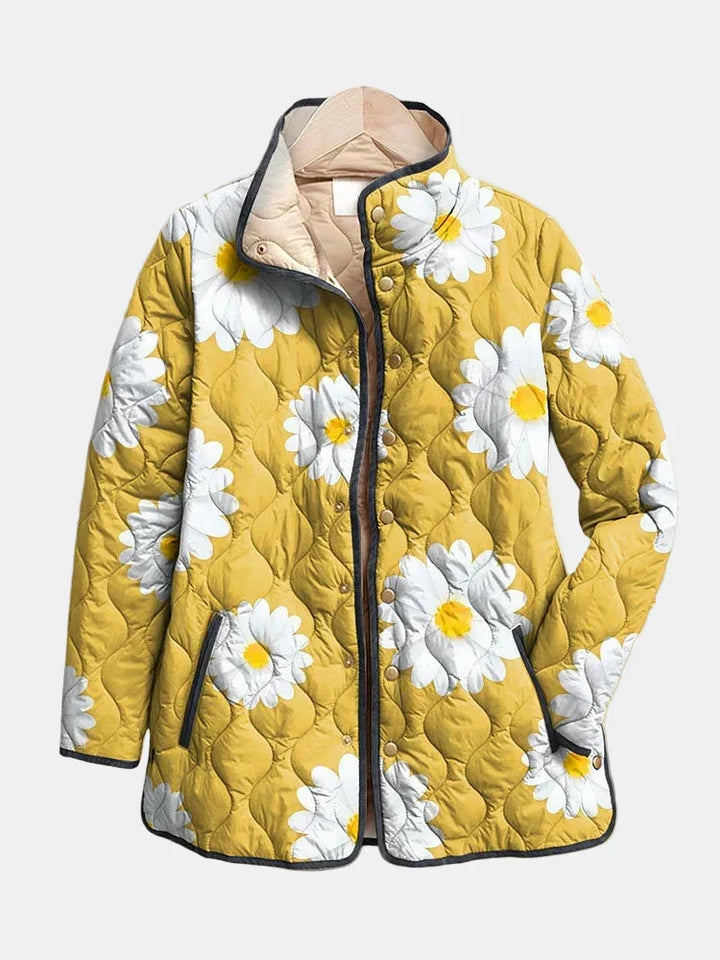 DELACROIX | Veste Matelassée aux Marguerites Élise