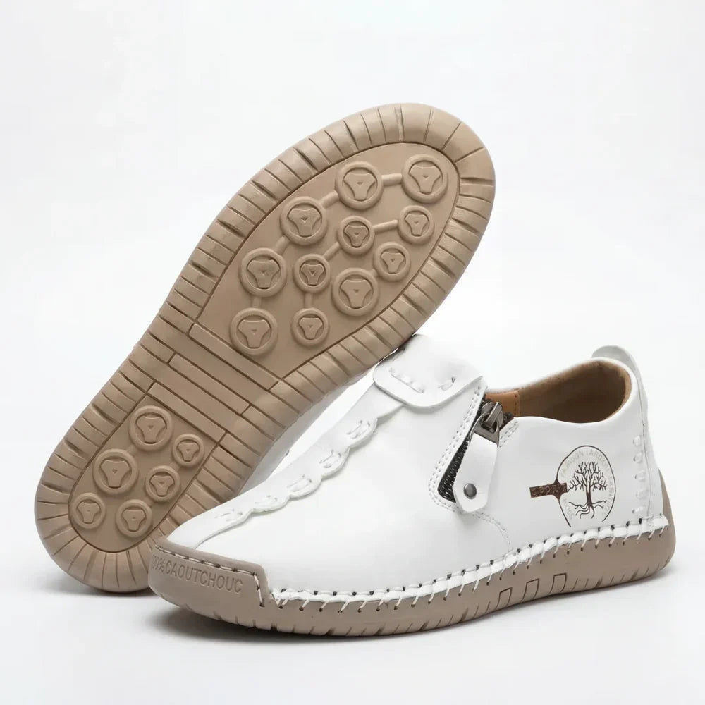 DELACROIX | Mocassins Orthopédiques Confort Zippés Élise