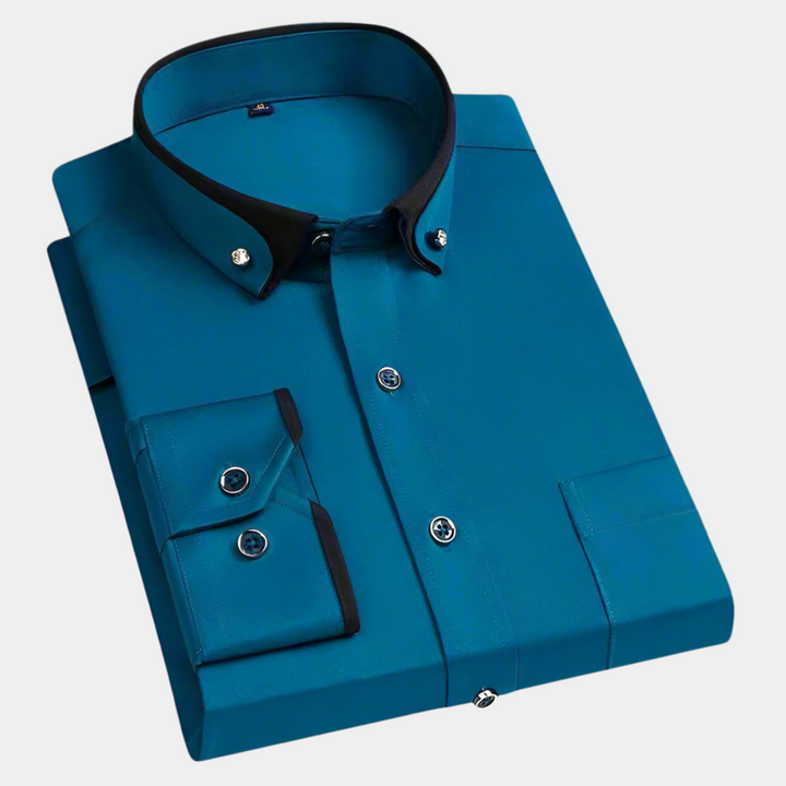 DELACROIX | CHEMISE CLASSIQUE POUR HOMME À MANCHES LONGUES
