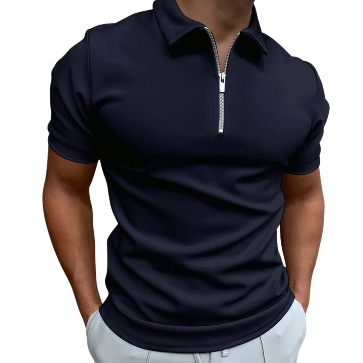 DELACROIX | POLO MODERNE AVEC ZIP MI-HAUT