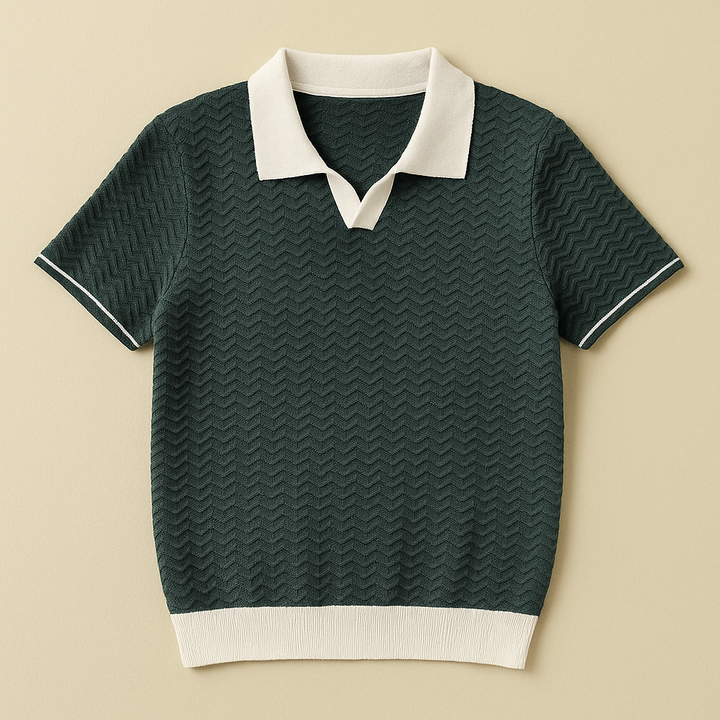 DELACROIX | POLO SHIRT EN TISSU RICCIO DE