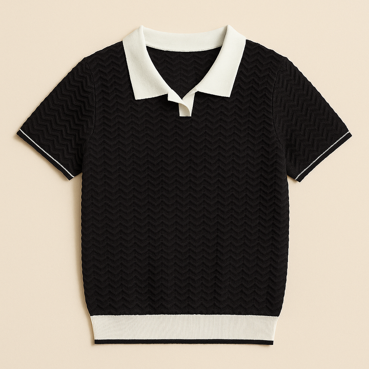 DELACROIX | POLO SHIRT EN TISSU RICCIO DE