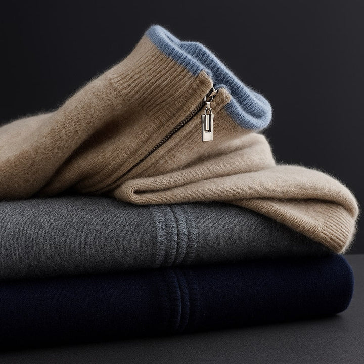 DELACROIX | PULL ZIP HOMME