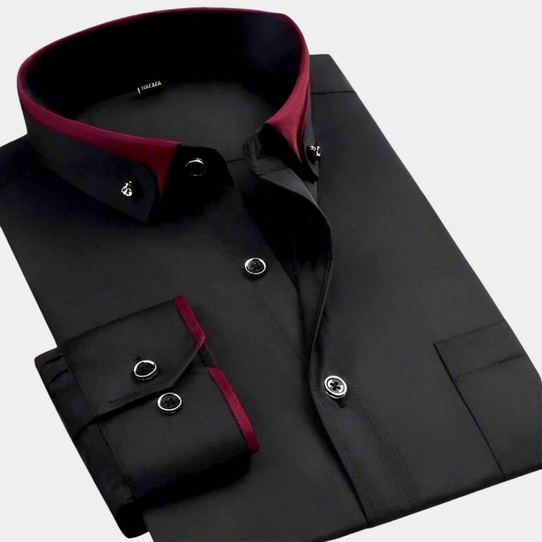 DELACROIX | CHEMISE CLASSIQUE POUR HOMME À MANCHES LONGUES