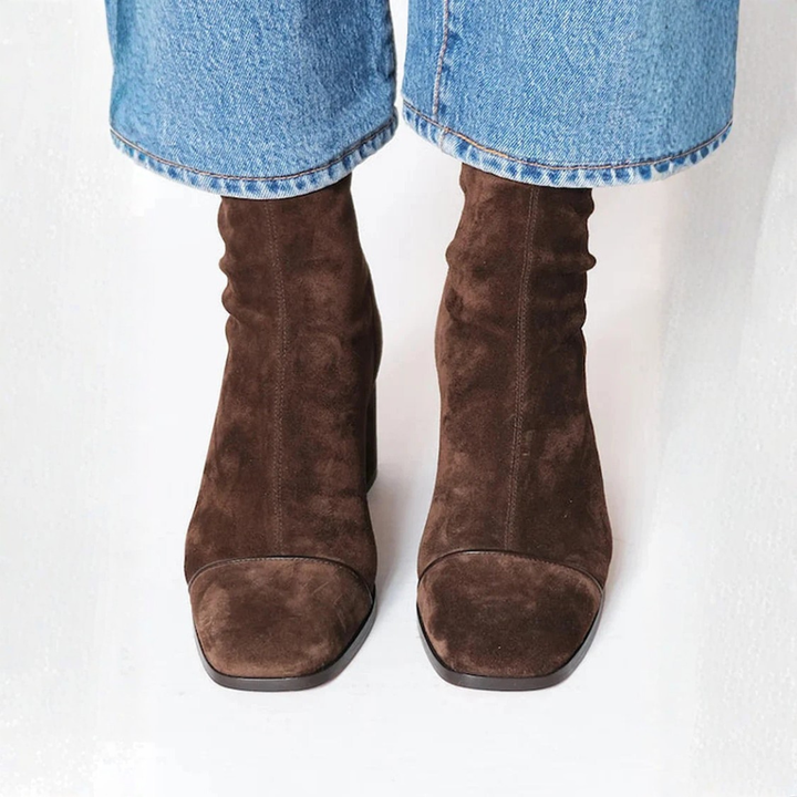 DELACROIX | BOTTINES ÉLÉGANTES À TALONS CARRÉS