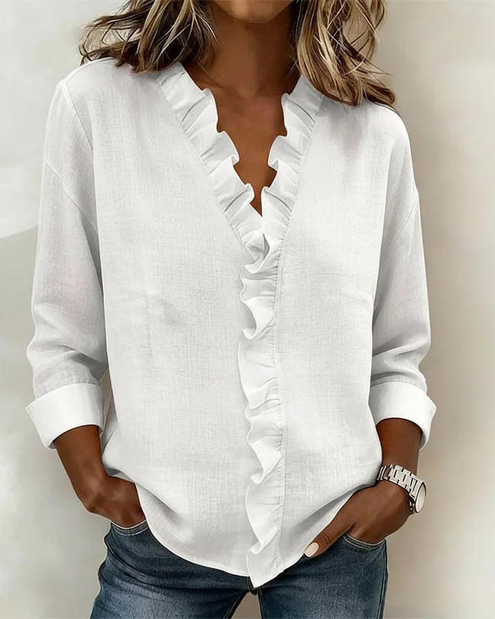DELACROIX | Blouse à Volants Susan