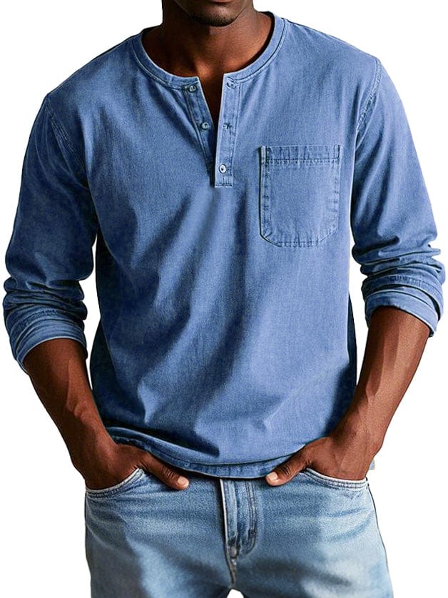 DELACROIX | Chemise homme vintage (1+1 GRATUIT)