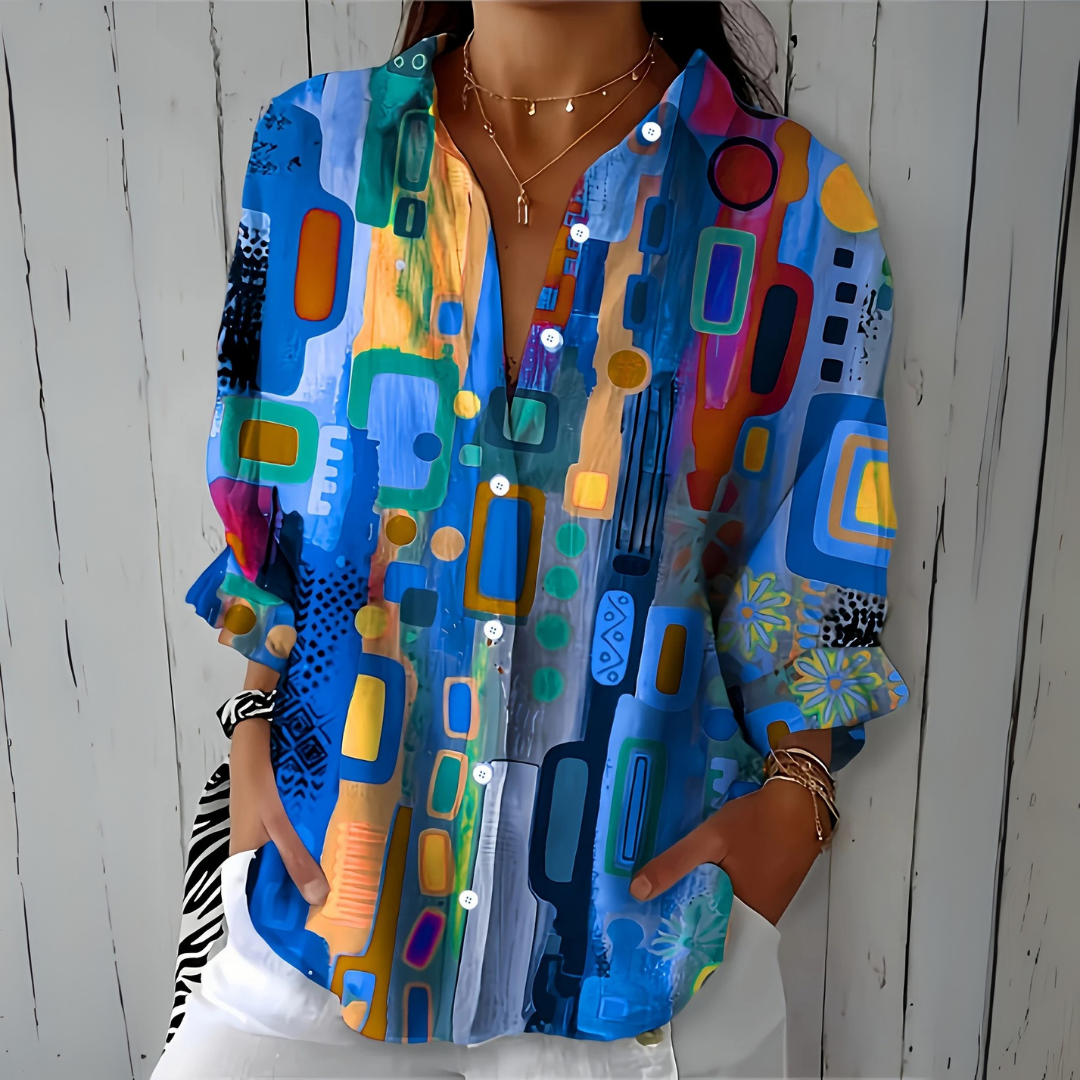 DELACROIX | Blouse Fluide Printanière Camille