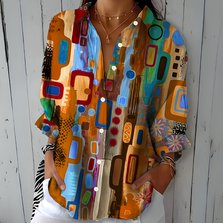 DELACROIX | Blouse Fluide Printanière Camille