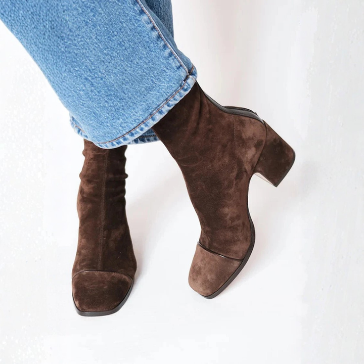 DELACROIX | BOTTINES ÉLÉGANTES À TALONS CARRÉS