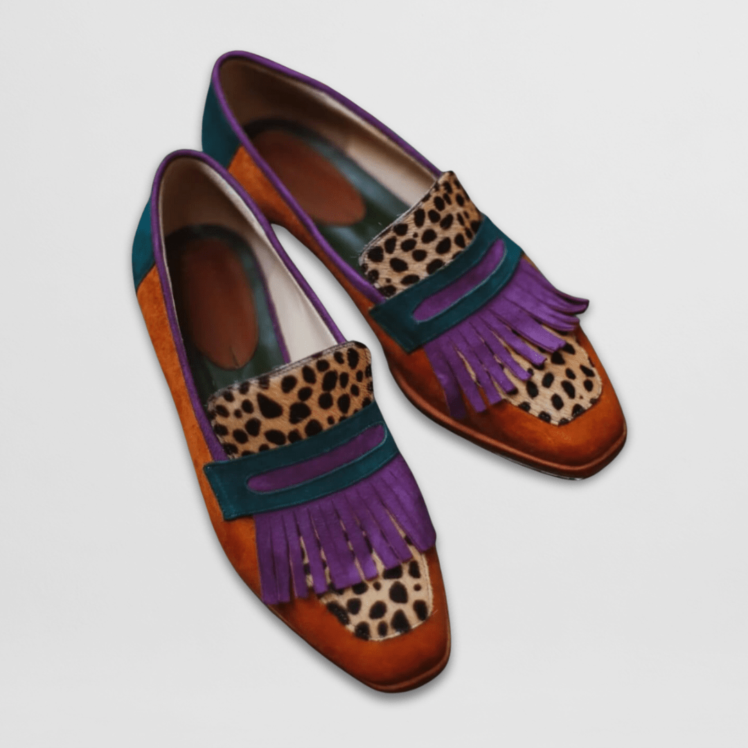 DELACROIX | Mocassins Franges Métallisées Michèle