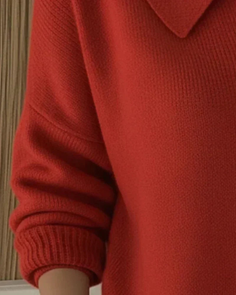 DELACROIX | Cardigan Boutonné Col Souple Mathilde