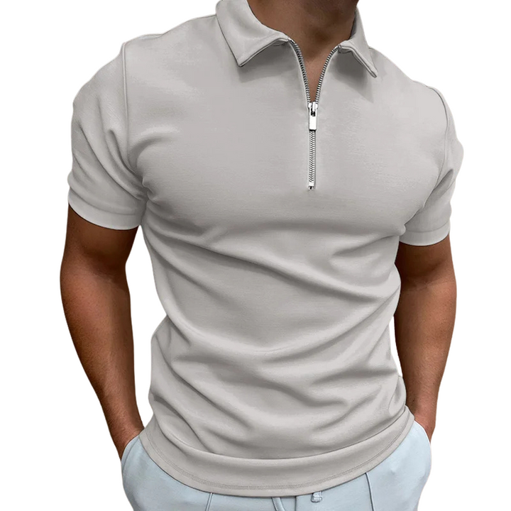 DELACROIX | POLO MODERNE AVEC ZIP MI-HAUT