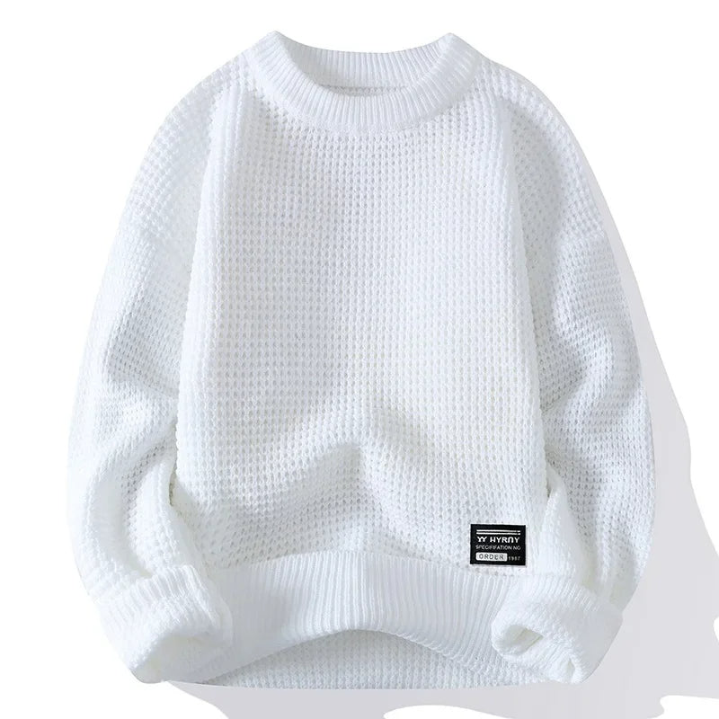 DELACROIX | PULL EN NID D'ABEILLE PREMIUM