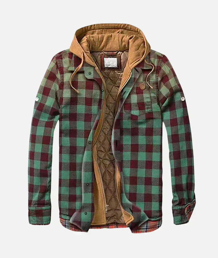 DELACROIX | VESTE VINTAGE DE LUXE AVEC FERMETURE ÉCLAIR