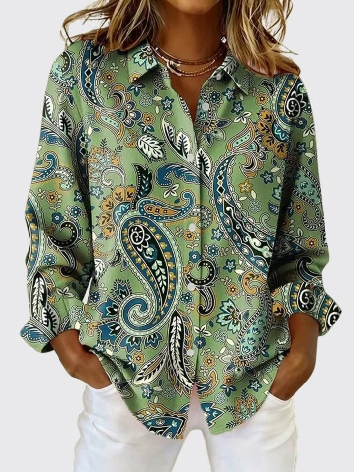 DELACROIX | Chemise Fluide à Imprimé Paisley Manon
