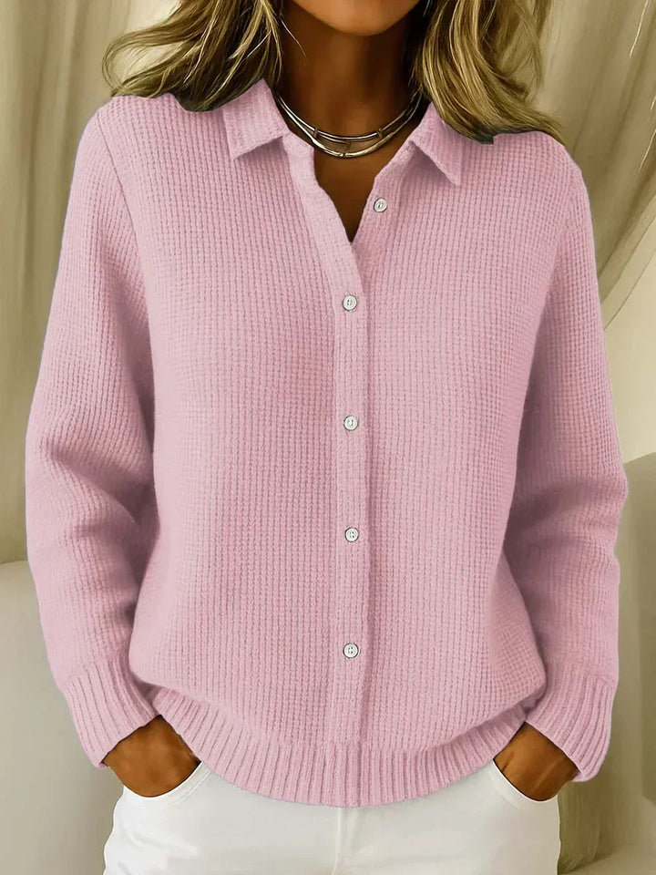 DELACROIX | Cardigan Maille Texturée Boutonné Catherine