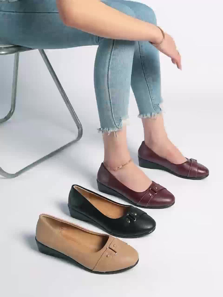 DELACROIX | Ballerines Compensées Confort Aveline