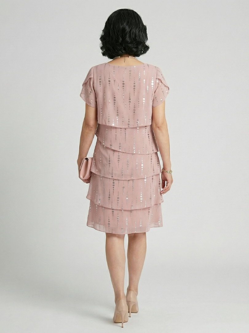 DELACROIX | Robe longueur genou à pois Makena